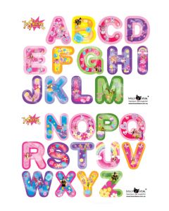 Alphabet The Fairies Multi Wall Sticker Pack