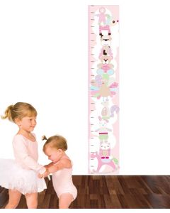 Cuddley Toys Pastel Pink Growth Chart Pack