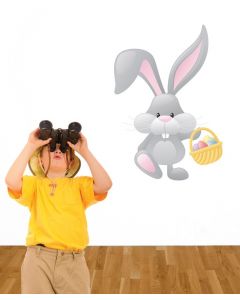Easter Bunny Multi Coloured Giant Character Wall Sticker Pack
