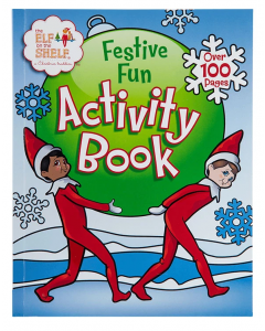 Elf on the Shelf Festive Fun Activity Book