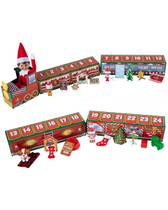 Elf on the Shelf North Pole Advent Calendar Train 
