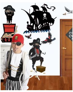 Pirates Of The High Seas Wall Stickers Pack
