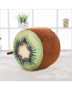Inflatable Kids Plush Cushion Stool Kiwi Fruit